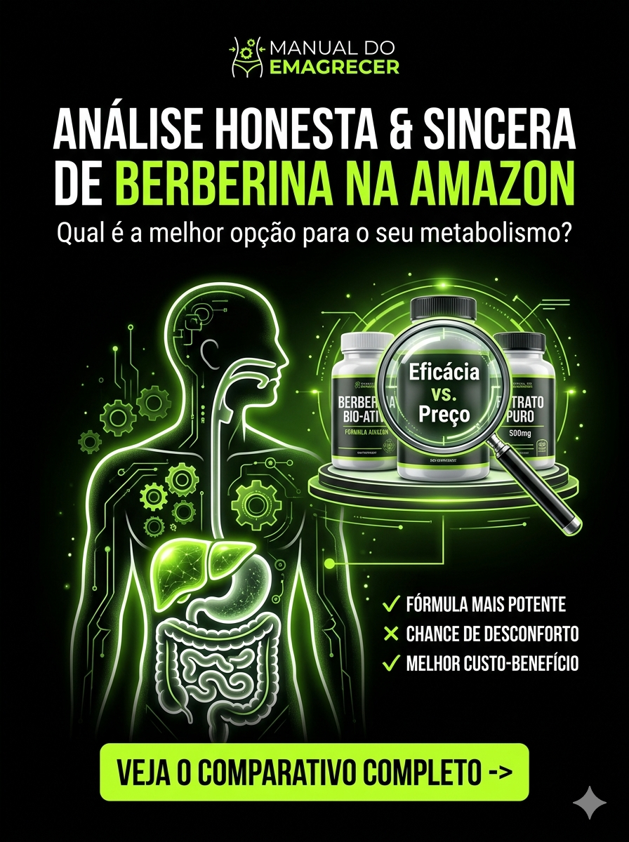 Comparativo das melhores marcas de berberina 500mg disponíveis no Brasil em 2026 — Manual do Emagrecer