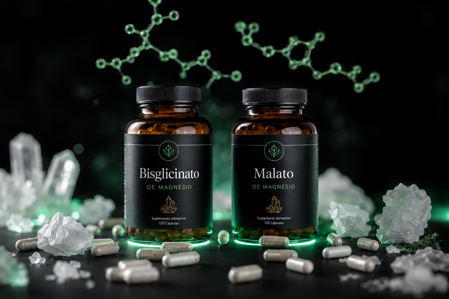 Magnésio Bisglicinato ou Dimalato: Qual é Melhor para Você em 2026?