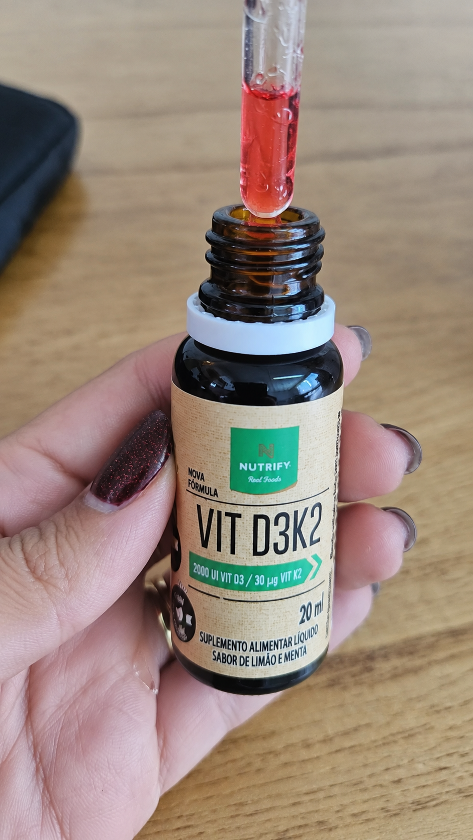 Nutrify Vitamina D3 + K2 Líquida